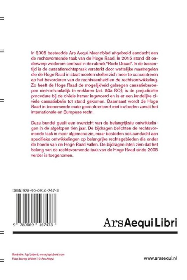 Rechtsvorming door de Hoge Raad