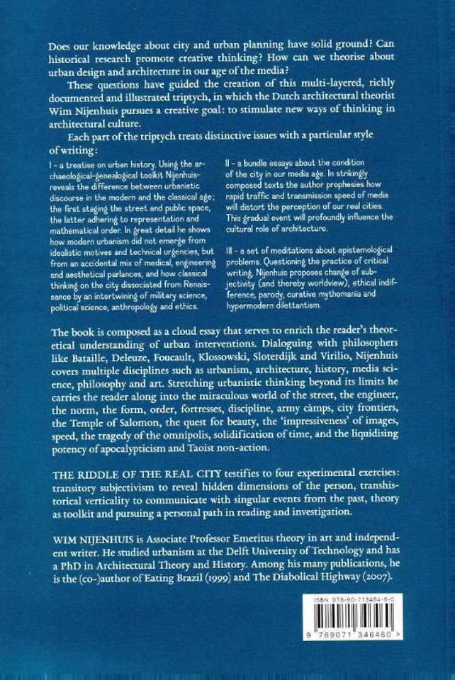 The Riddle of the real city, or the dark knowledge of urbanism