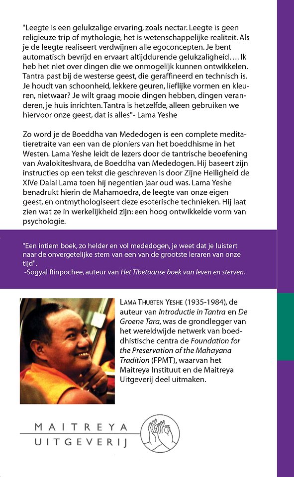 Zo word je de Boeddha van Mededogen