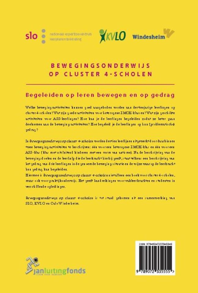 Bewegingsonderwijs op cluster 4-scholen