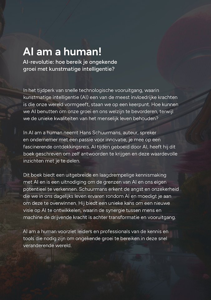 AI am a human