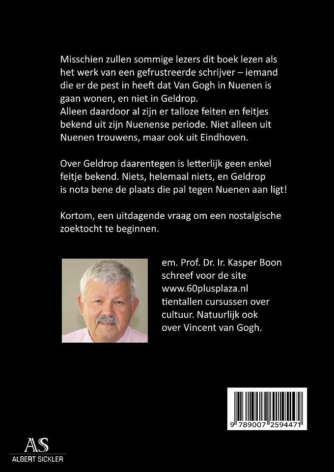 Vincent van Gogh, Eindhoven Nuenen Geldrop