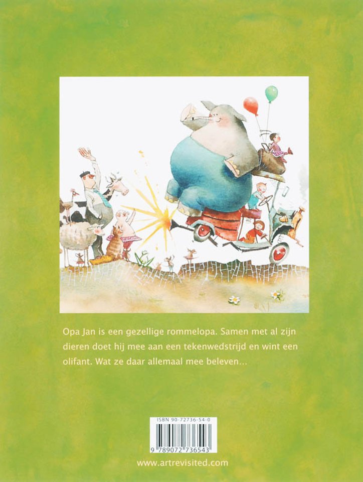 Opa Jan wint een olifant