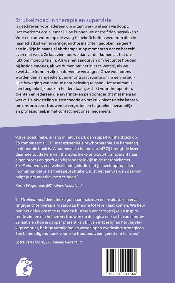 Struikelmoed in therapie en supervisie