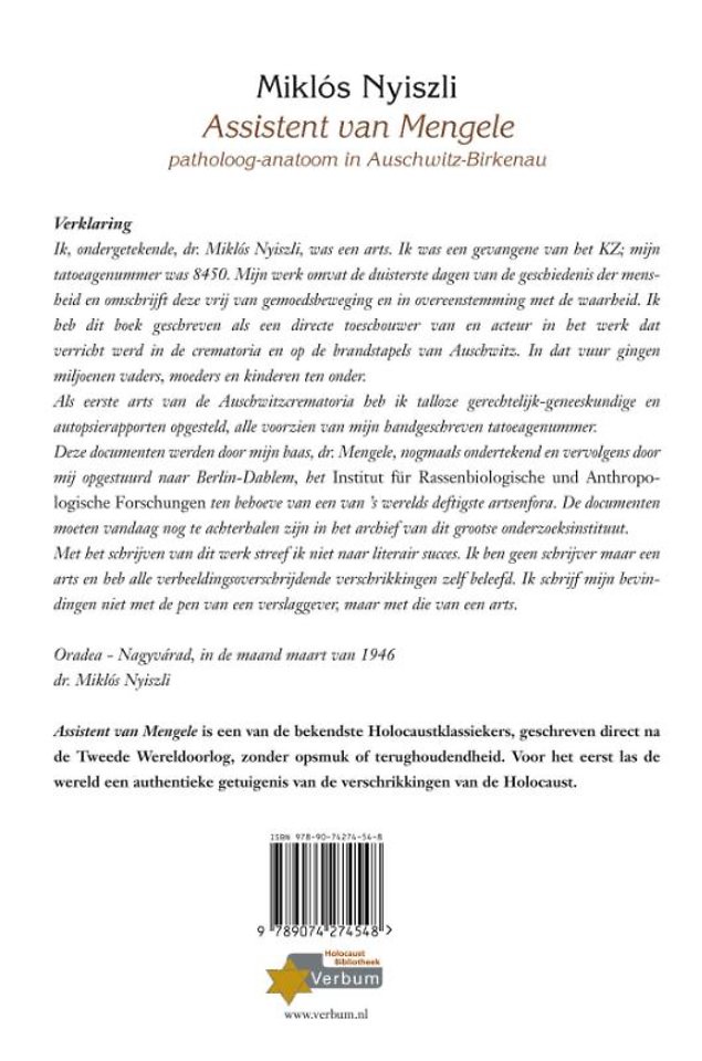Assistent van Mengele