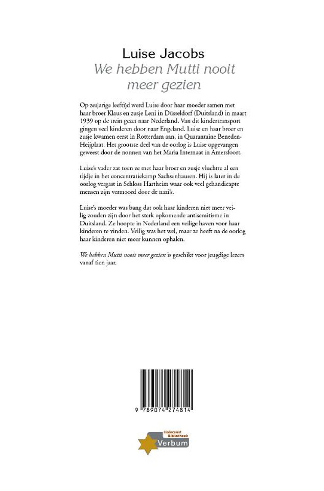 We hebben Mutti nooit meer gezien