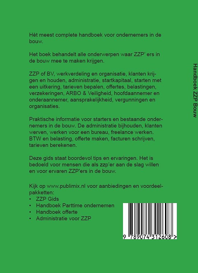 Handboek ZZP Bouw 2024