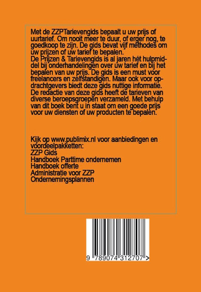 ZZP Tarievengids 2026