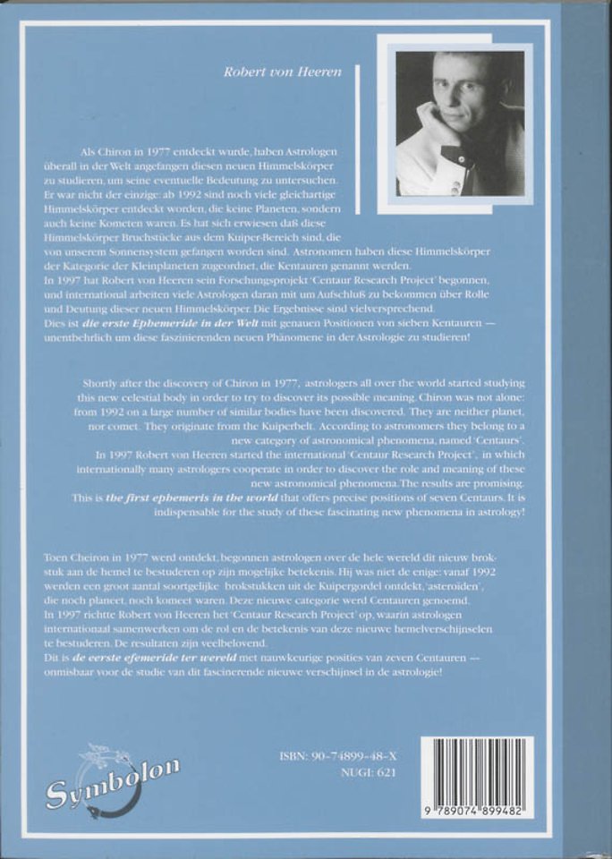 7 Centauren-efemeride 1850-2050 (D-E-N)