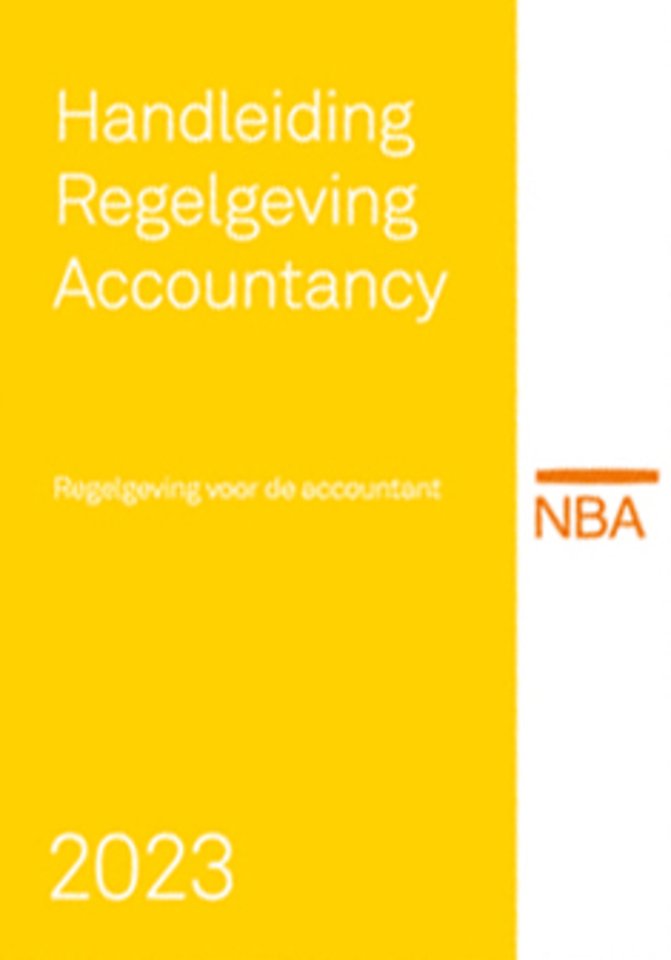 Handleiding Regelgeving Accountancy NBA 2023