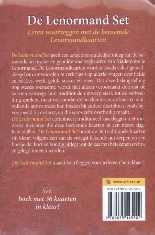 De Lenormand Set (boek + 36 kaarten)
