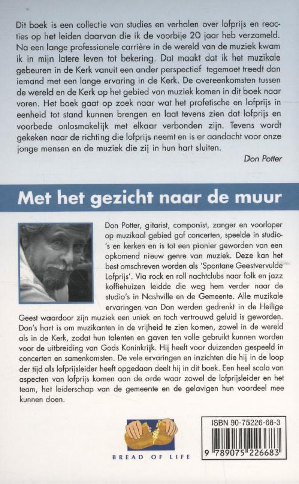 Met het gezicht naar de muur