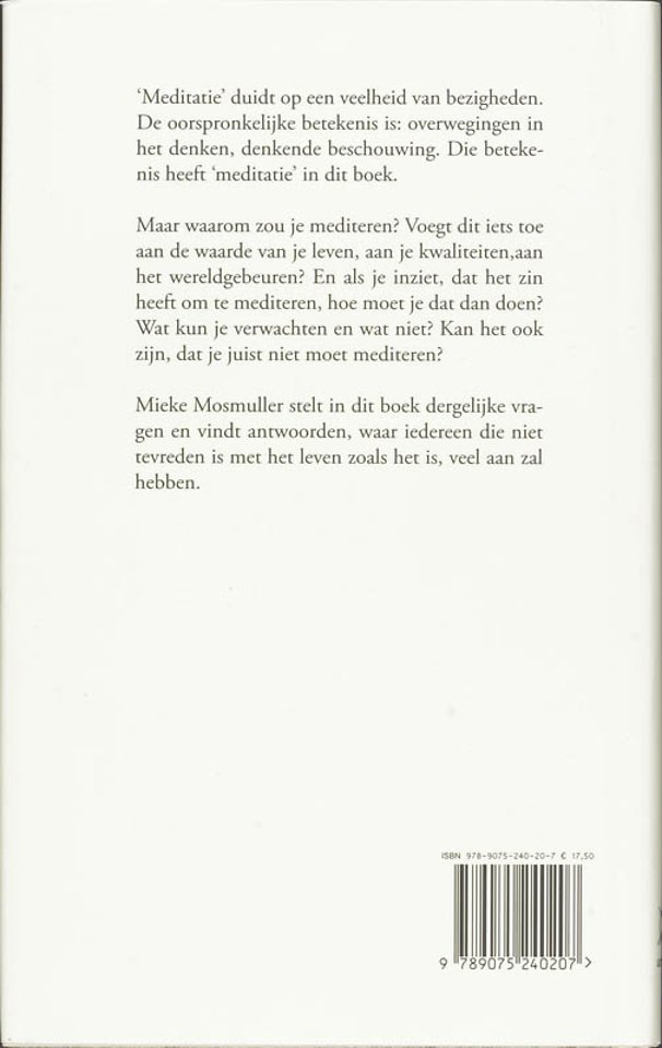 Waarom zou ik mediteren?