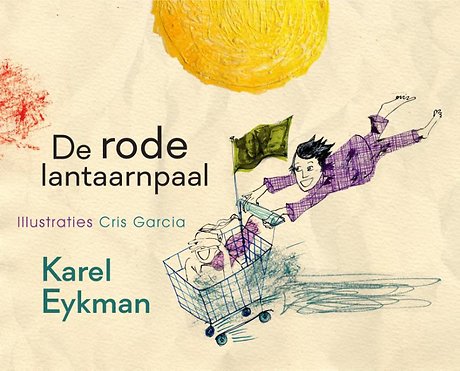 De rode lantaarnpaal