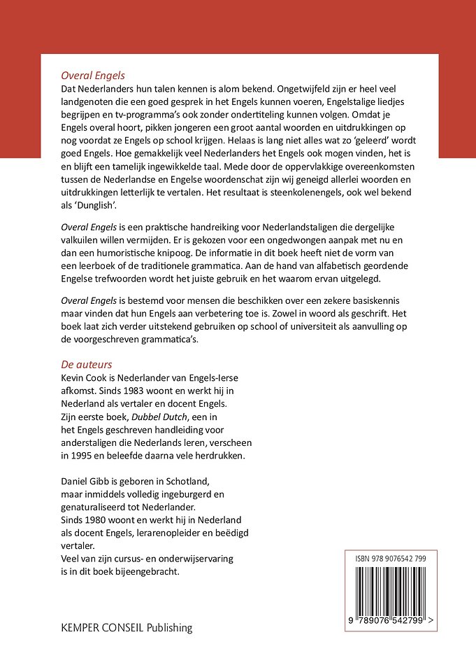 Overal Engels