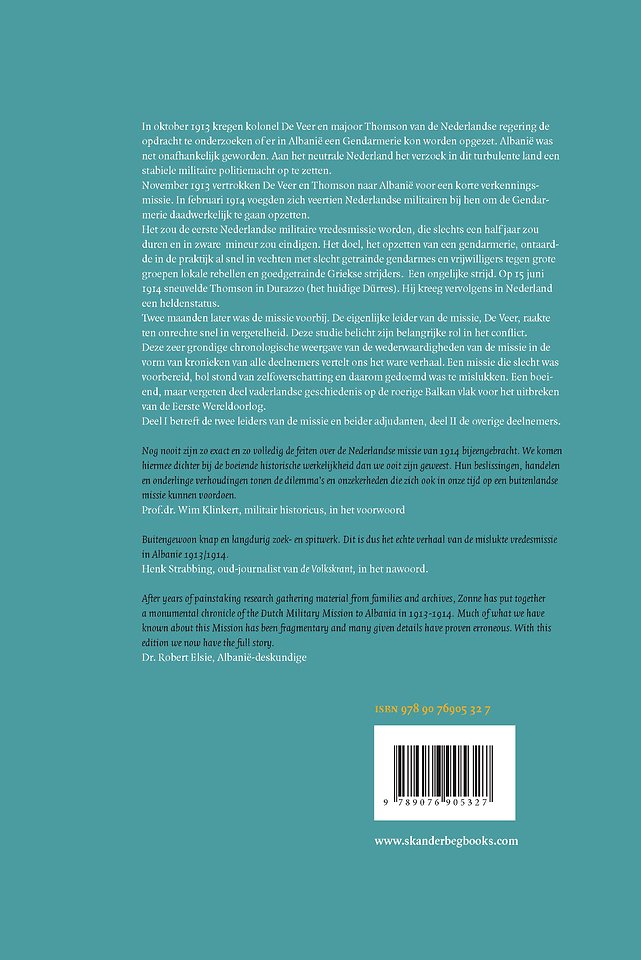 Nederlandse militairen in een Albanees wespennest 1913-1914 2