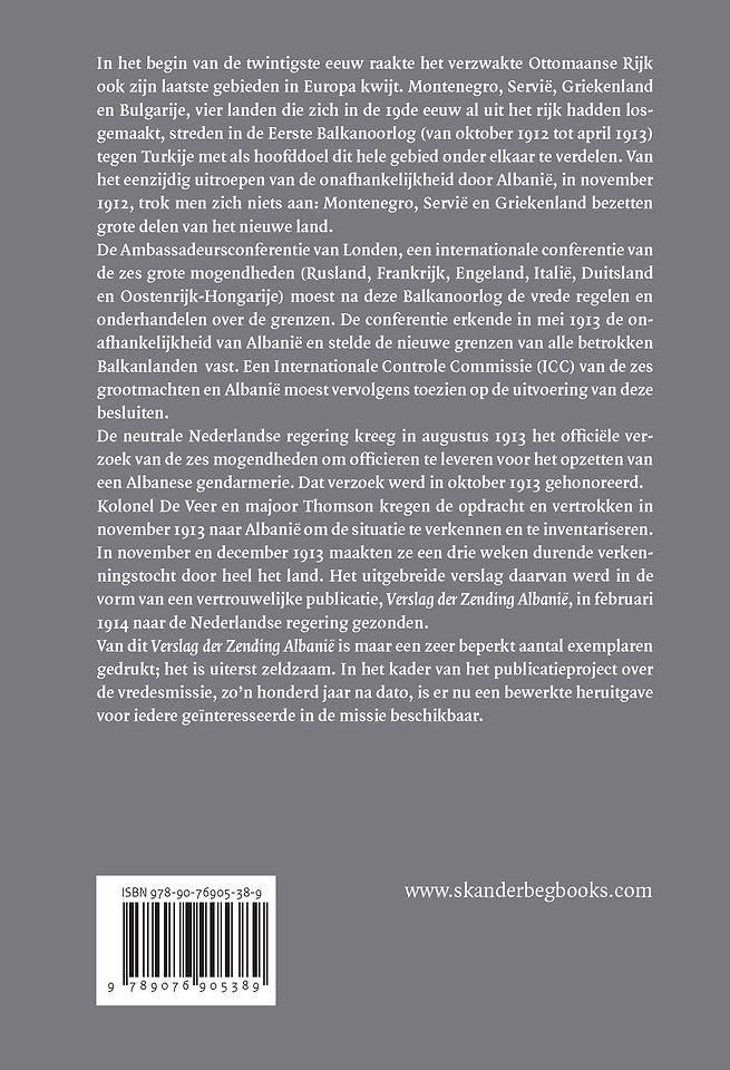 Verslag der zending Albanië