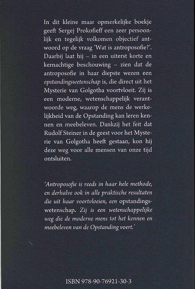 Wat is antroposofie?