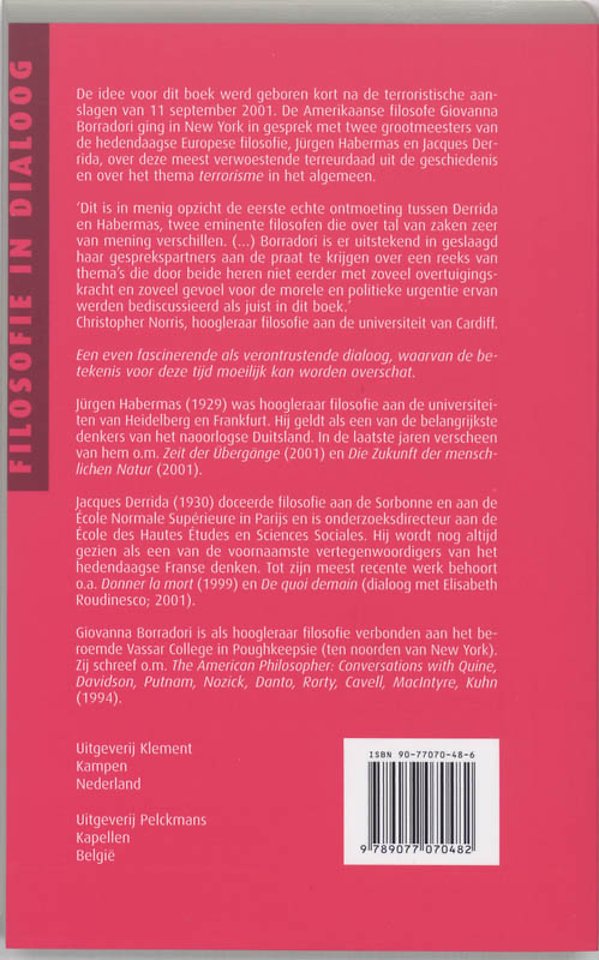 Filosofie in een tijd van terreur