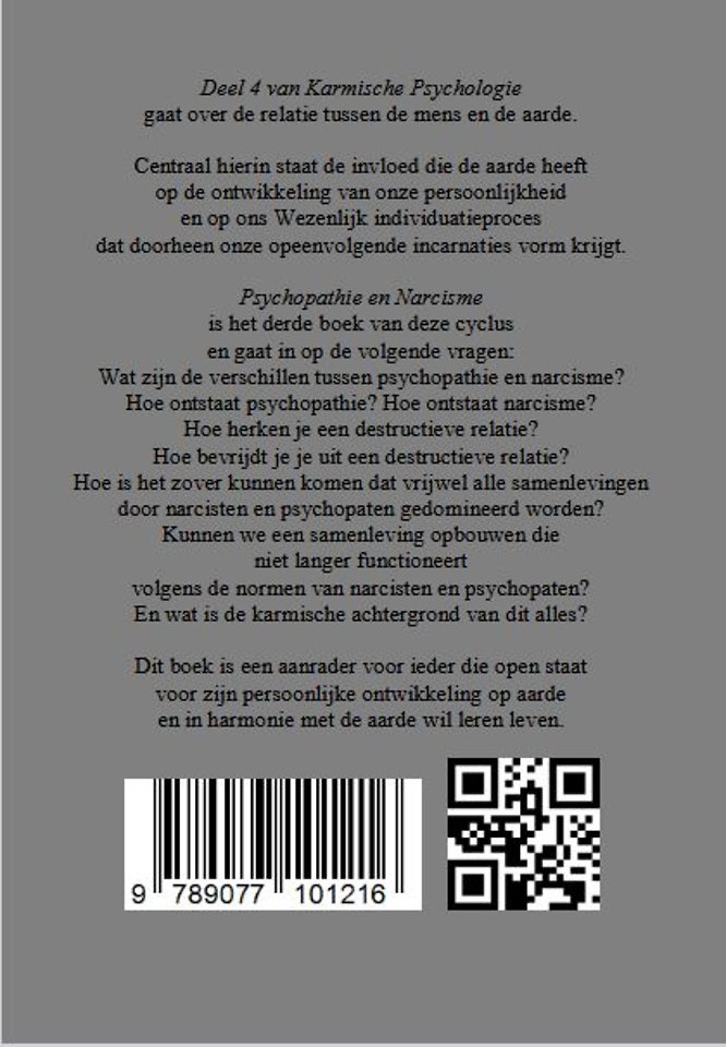 Psychopathie en Narcisme