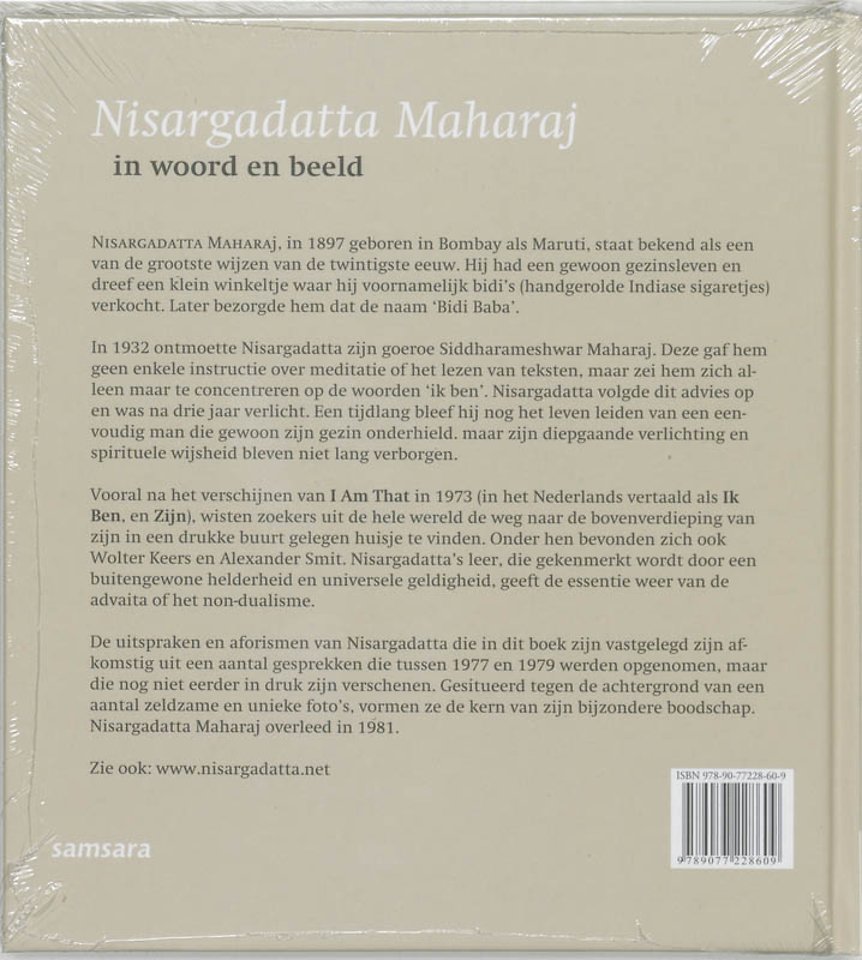 Nisargadatta Maharaj in woord en beeld