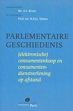 Parlementaire geschiedenis (elektronische) consumentenkoop en consumentendienstverlening op afstand