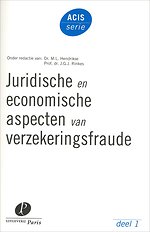 Juridische en economische aspecten van verzekeringsfraude