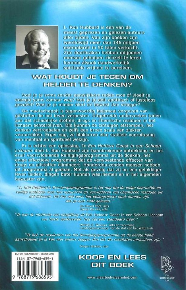 Een heldere geest in een schoon lichaam