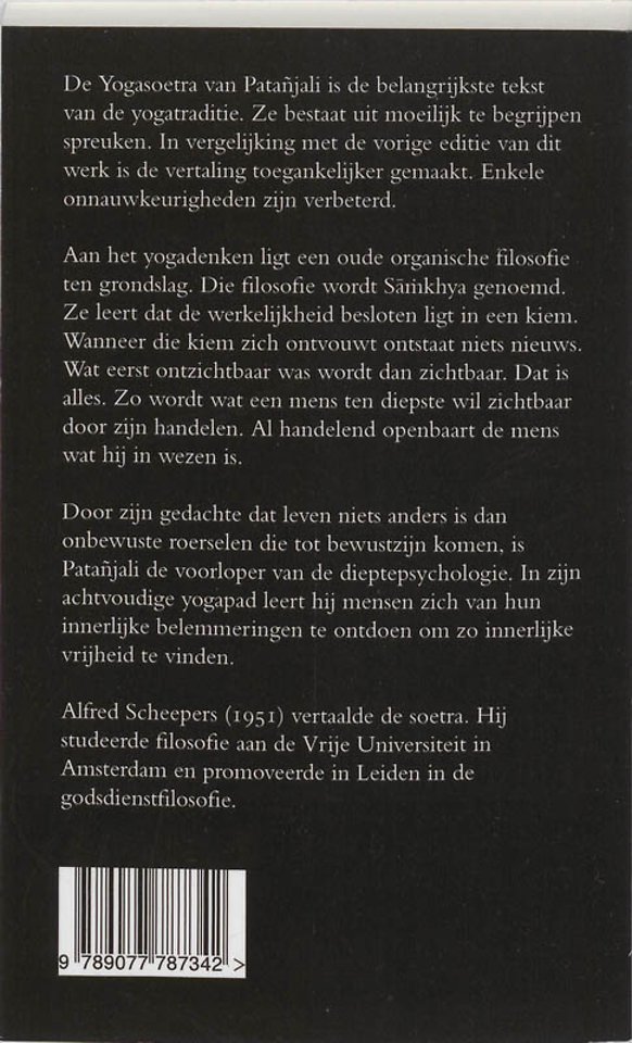 De Yogasoetra van Patanjali