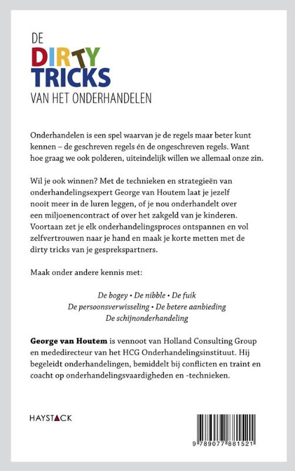De dirty tricks van het onderhandelen