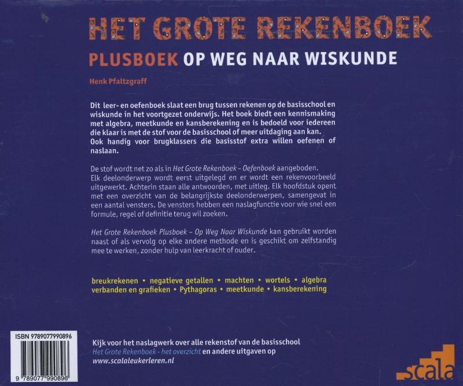 Het grote rekenboek plusboek
