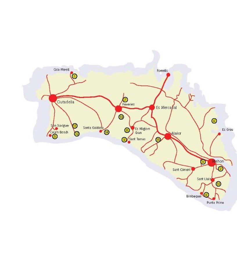 Wandelen op Menorca