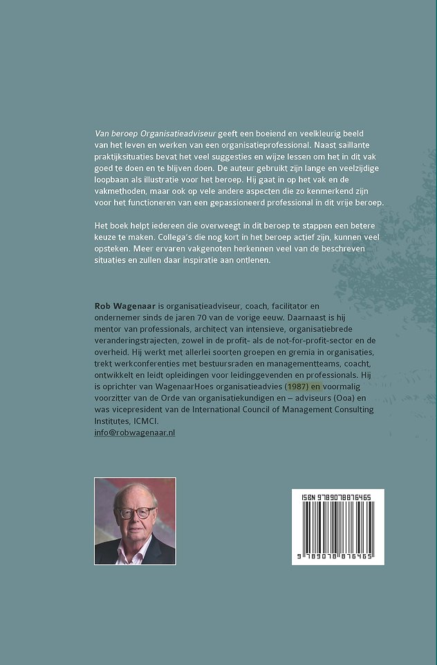 Van beroep Organisatieadviseur