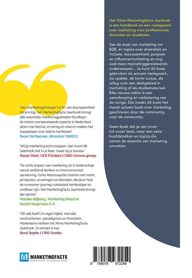 Nima Marketingfacts Jaarboek 2026