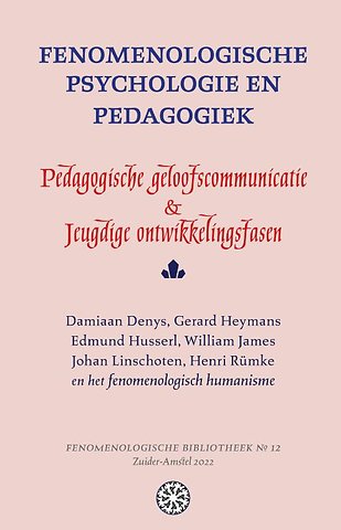 Onderweg naar een fenomenologische psychologie en pedagogiek 12 Fenomenologische Bibliotheek