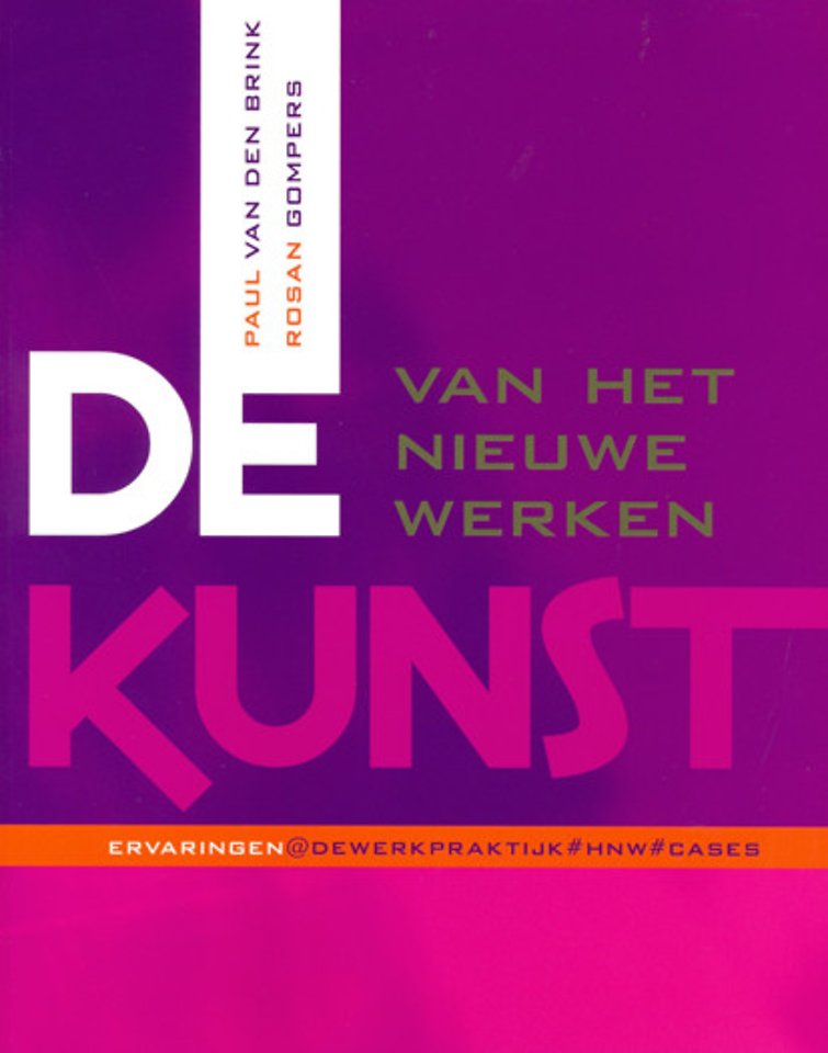 De kunst van het nieuwe werken De kunst van het nieuwe werken