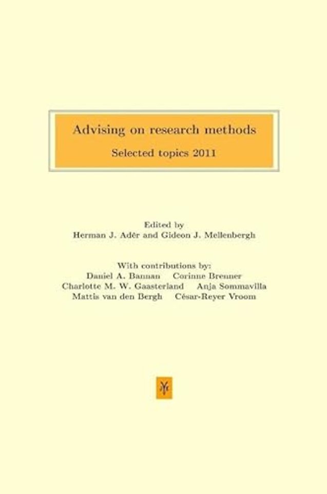 Advising on research methods