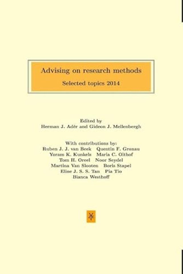 Advising on research methods