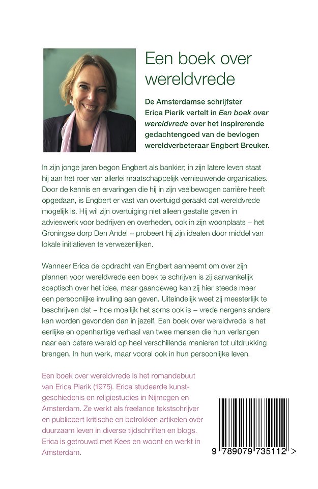 Een boek over wereldvrede