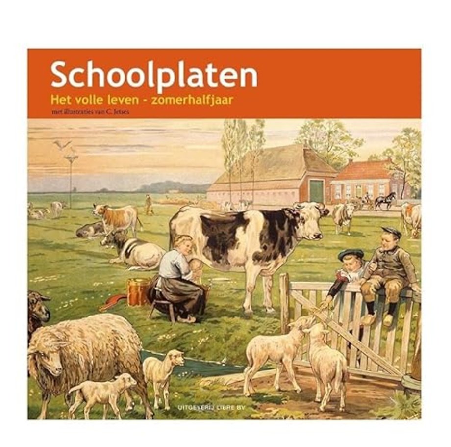 Schoolplaat het volle leven