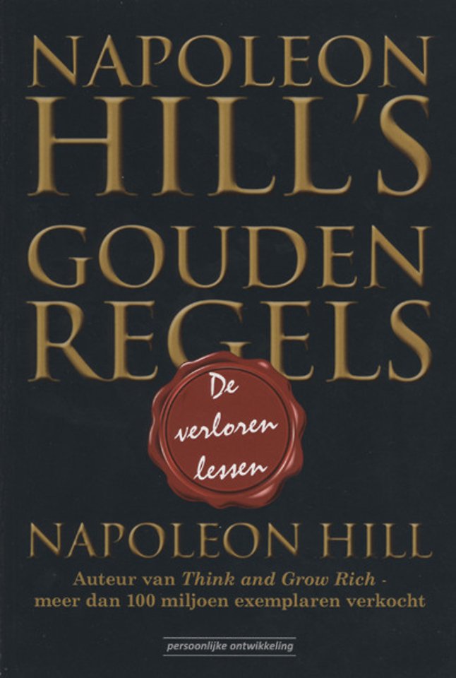 Napoleon Hill's gouden regels