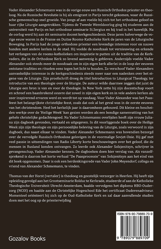 De Goede Week in de Orthodoxie
