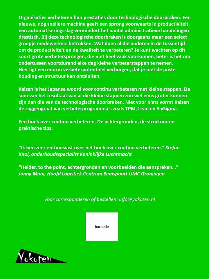 Continu verbeteren