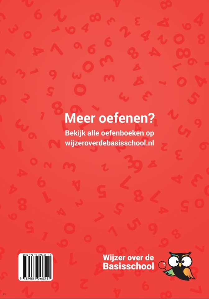 Rekenen Groep 6 - 1e helft schooljaar Oefenboek