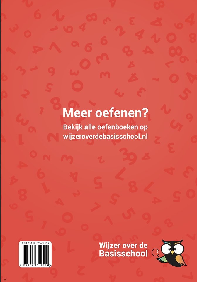 Rekenen Groep 7 - 1e helft schooljaar Oefenboek