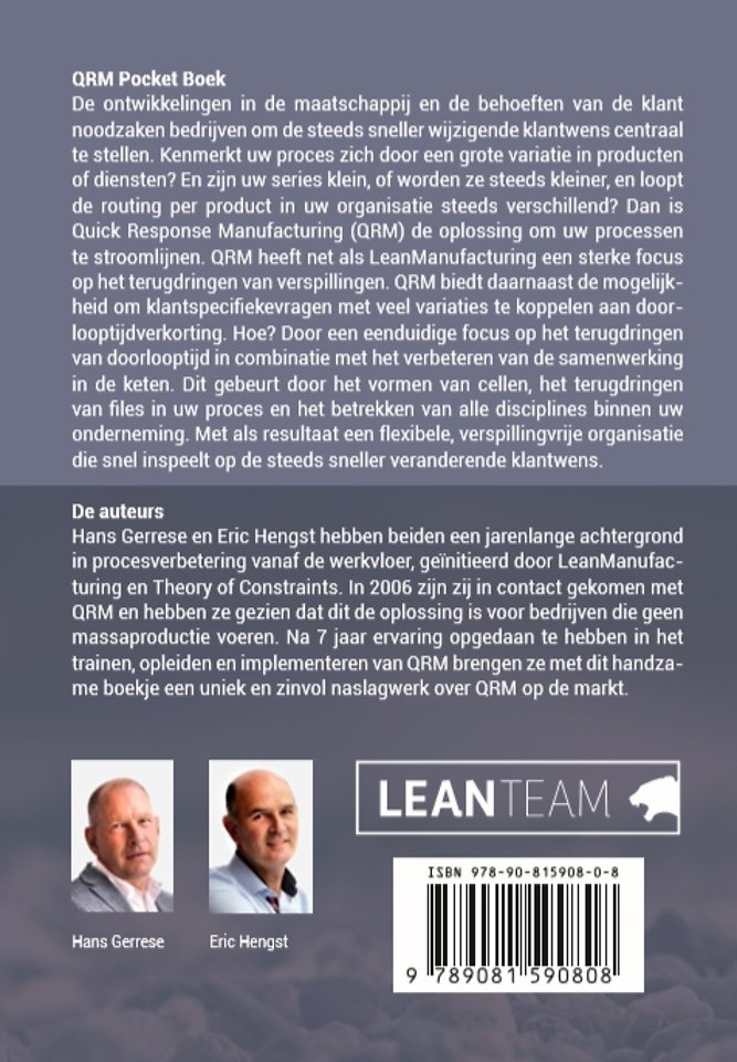 Het QRM Pocketboek