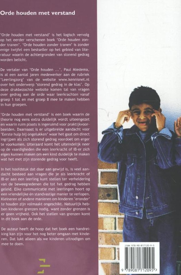 Orde houden met verstand