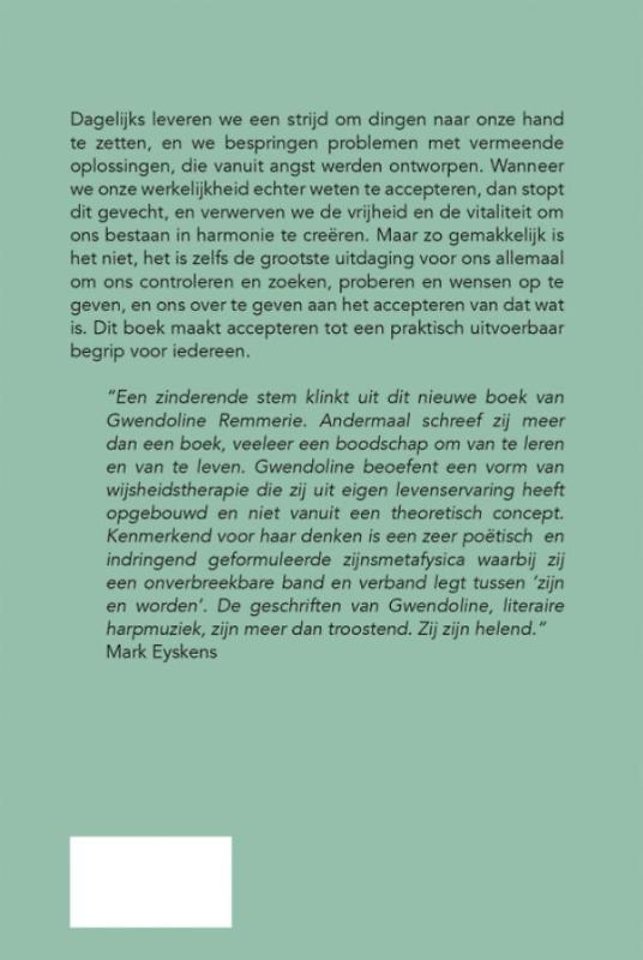 De kunst van accepteren