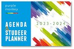 Purple Monkey Agenda en Studeerplanner 2023-2024