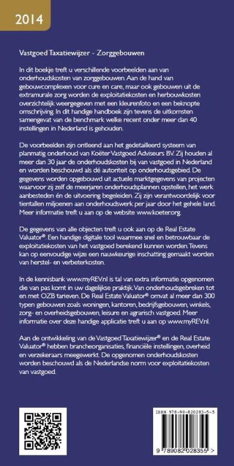 Vastgoed Taxatiewijzer - Zorggebouwen 2014